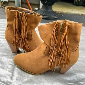 New Women’s Light Brown Booties